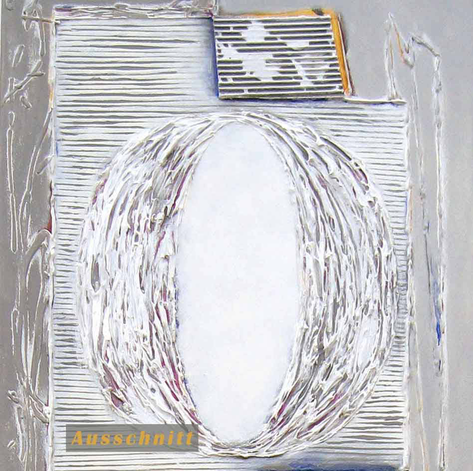 Acryl, Spachtelmasse auf Leinwand, 160 x 50 cm