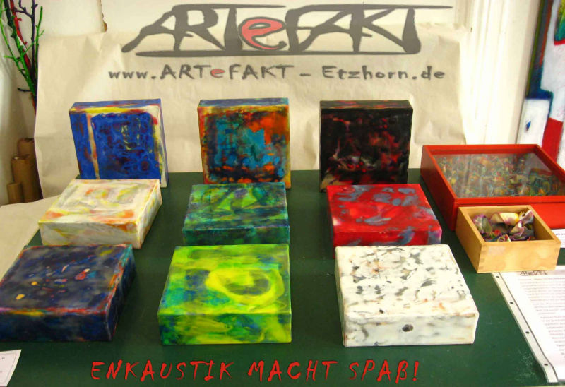 Enkaustik - Atelier ARTeFAKT-Etzhorn